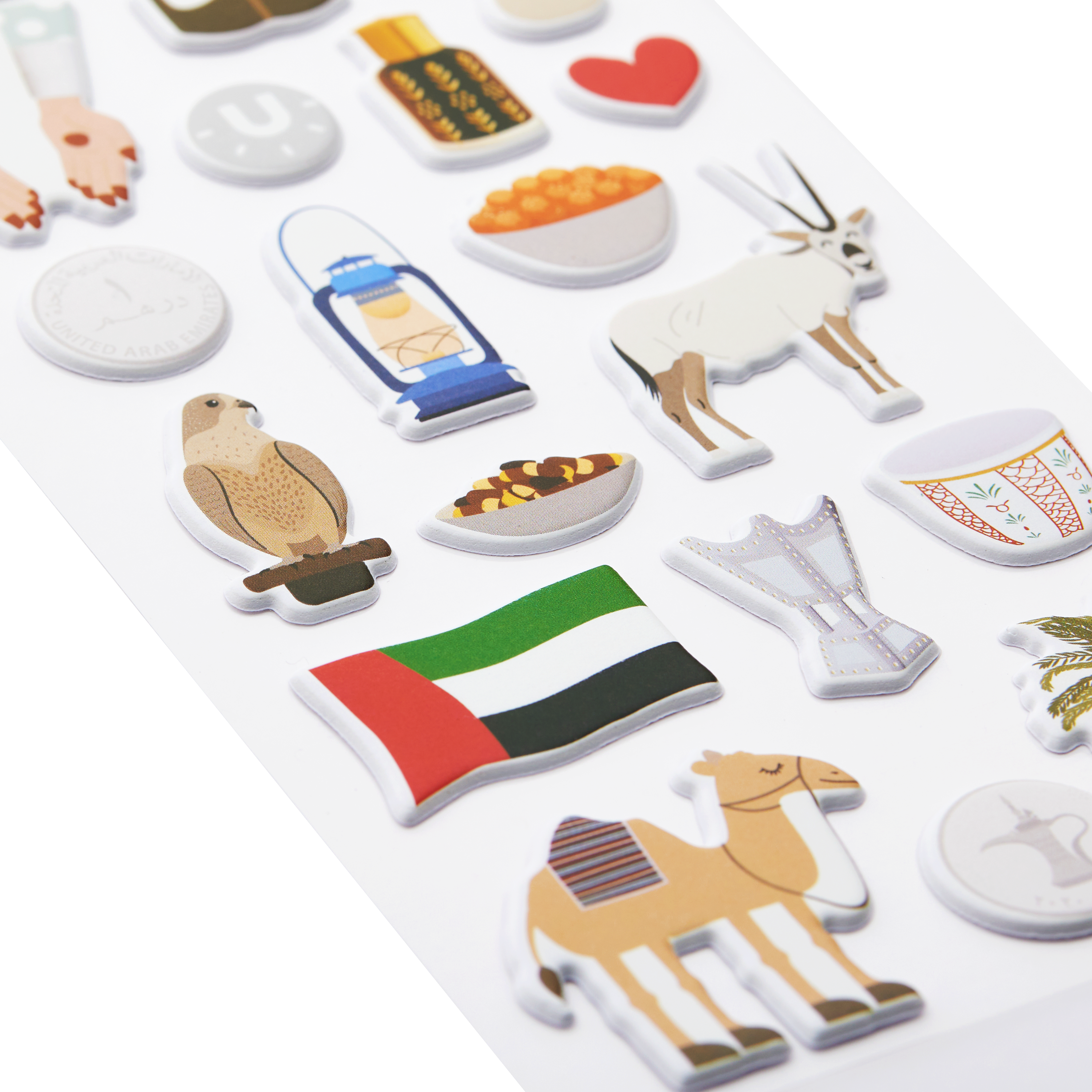 Luma Emirati Puffy Stickers